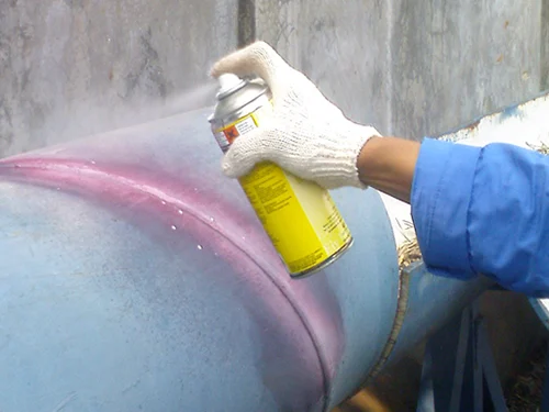 Dye Penetrant Testing NDT inspection