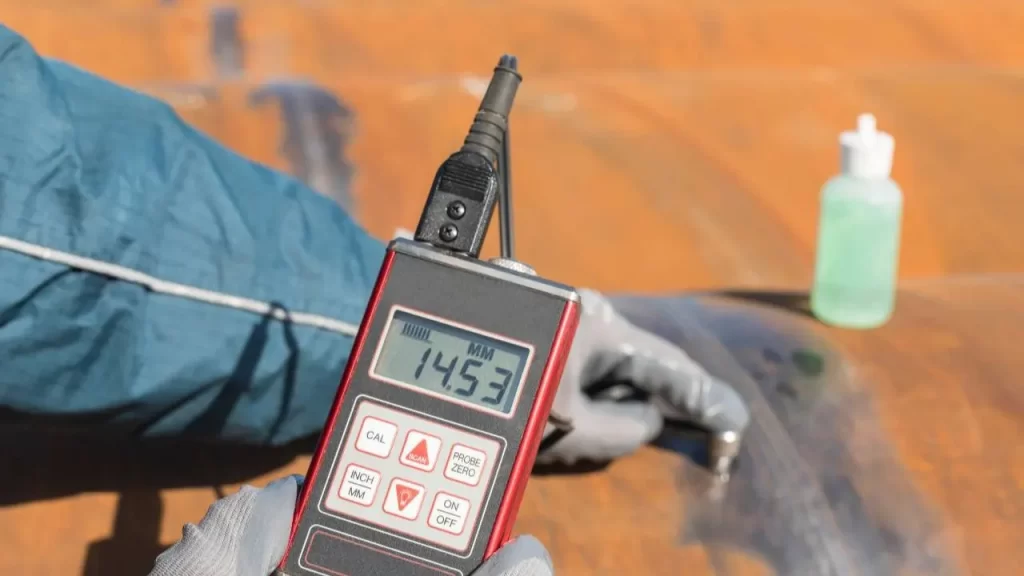 Ultrasonic thickness measurement gauge